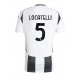 Juventus Manuel Locatelli #5 Replike Domaci Dres 2024-25 Kratak Rukav